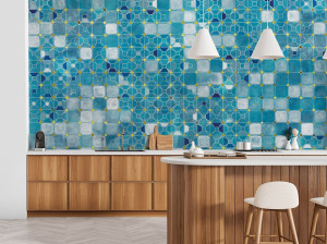 Геометрические обои ПВХ бесплатно, экологически чистые, моющиеся