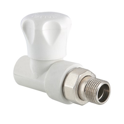 VTp.717.V.02505 Клапан полипропиленовый со сгоном прямой Valtec 25 мм х 3/4" 