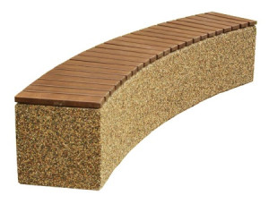 11595 КОНСТРУКТОР 2, скамья из бетона LAB.Space