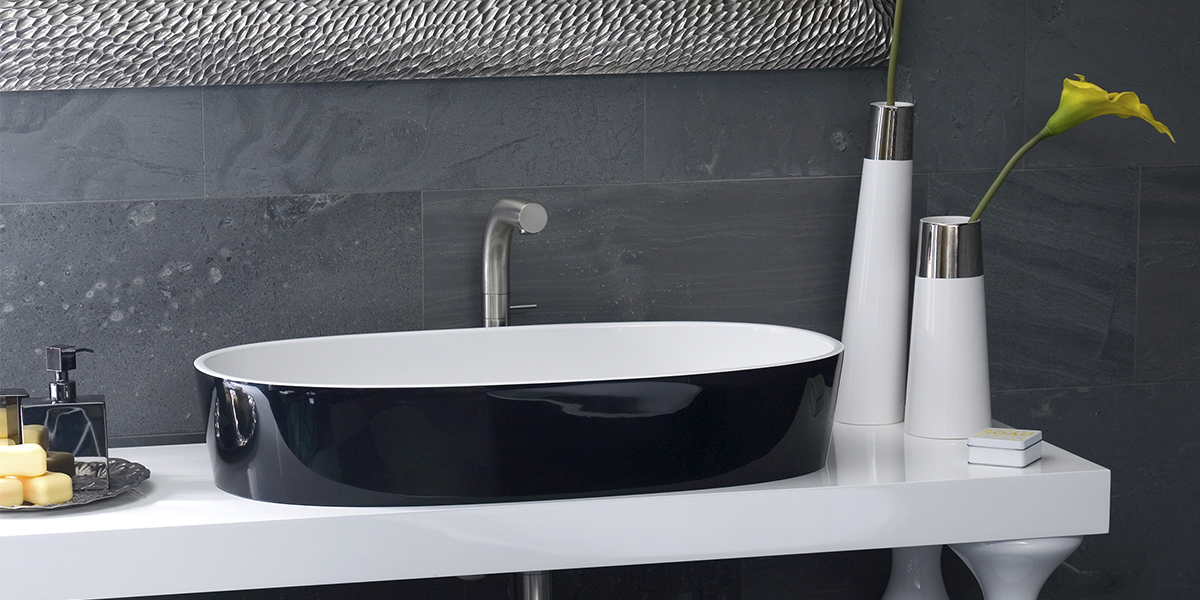 VBIOS80BK Накладная раковина на столешницу  овальная Victoria + Albert  - Вид №1