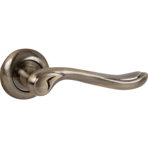 Комплект дверных ручек 17L 170 BK AB, с запиранием, цвет античная бронза