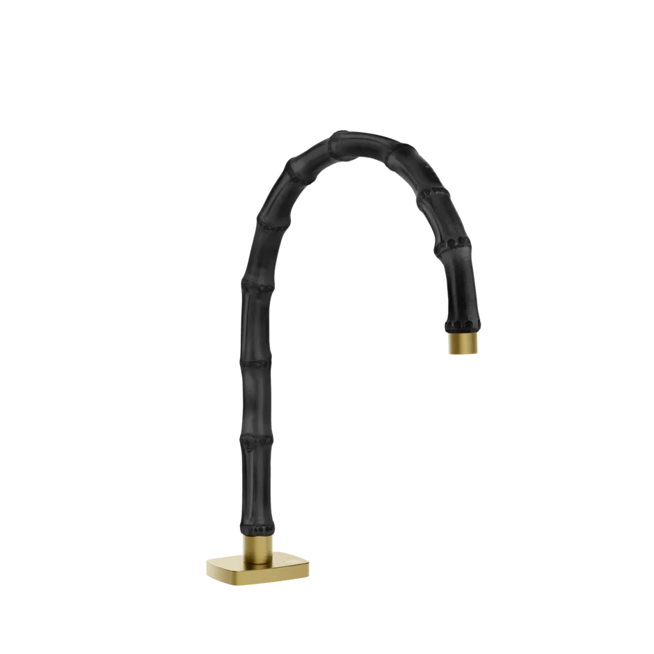 Носик для умывальника 77225 727 Gessi Jacqueline ЛАТУНЬ МАТОВАЯ PVD 77225727