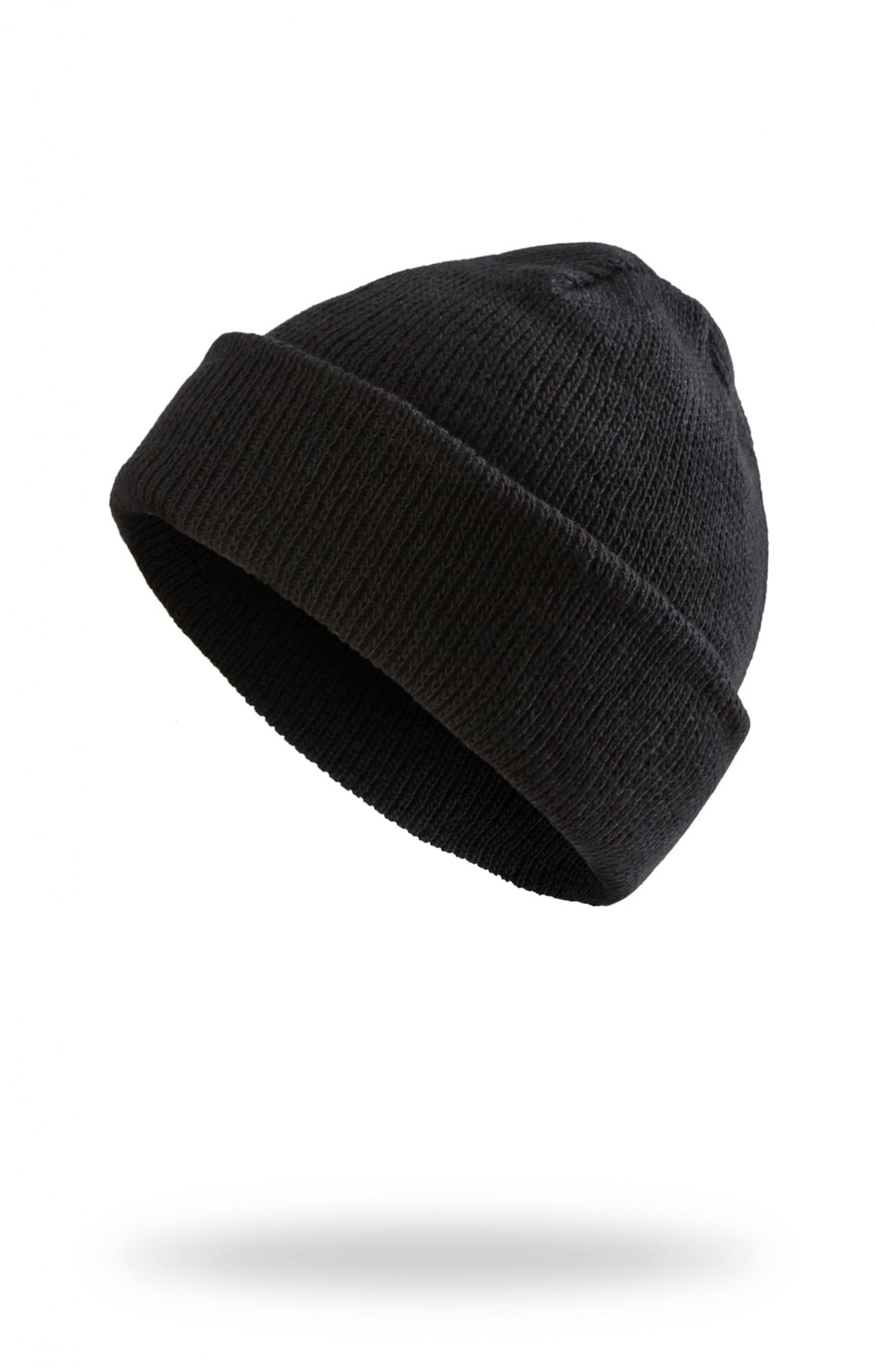 59190 Шапка вязаная трикотажная черная  Головные уборы  размер Спецодежда 