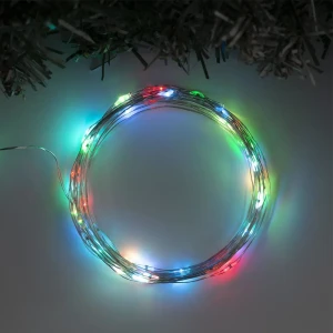 90641891 Электрогирлянда комнатная Luazon lighting 5198312 роса 5 м 50 ламп бесцветный 1 режим работы STLM-0958528