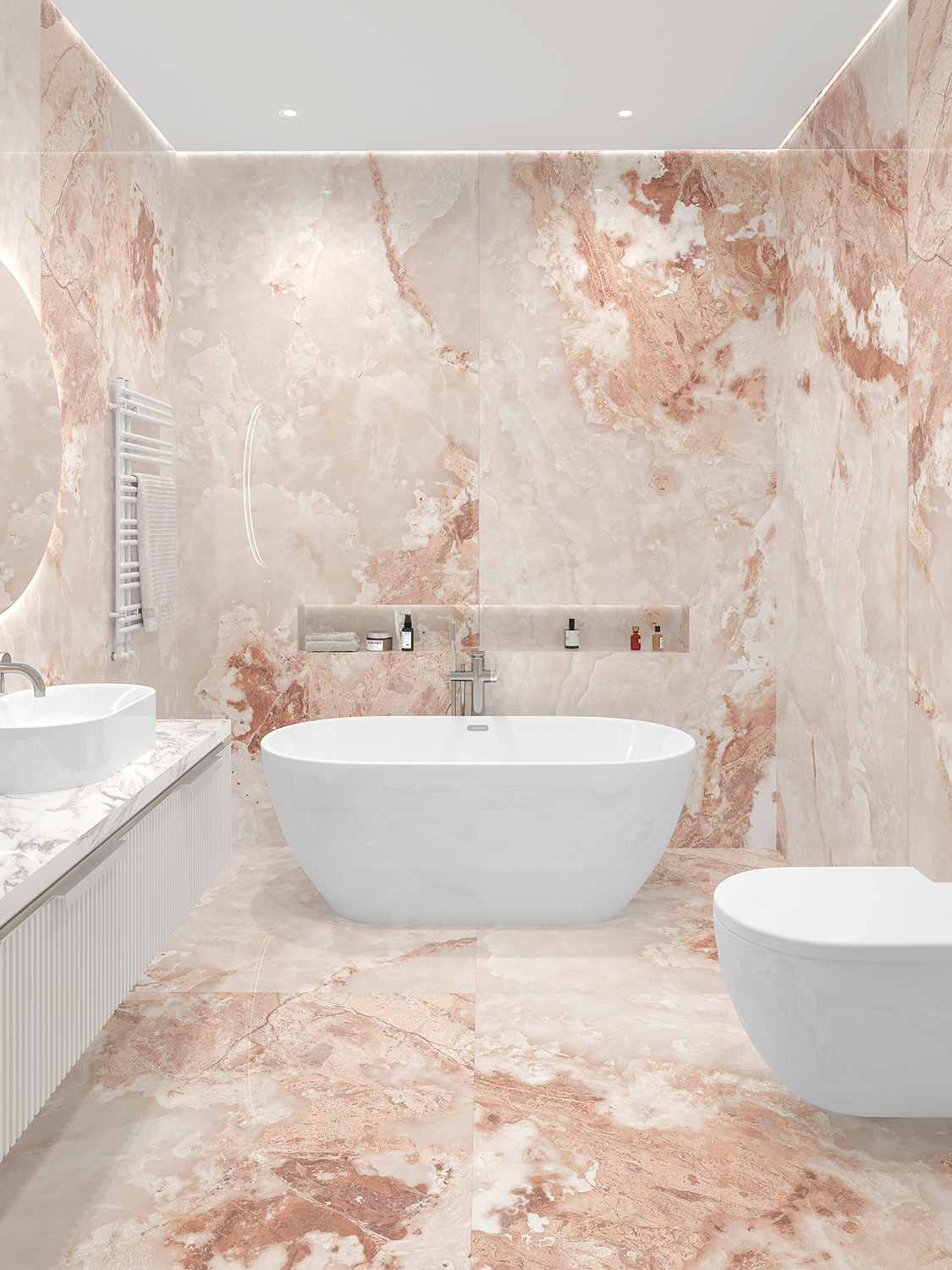 Элегантный керамический слэб STAROSLABS: атмосфера роскоши STP-ST172 INCOLOR Double Polished - Вид №2