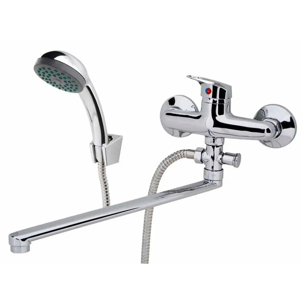 Смеситель универсальный, однорычажный, цвет хром LEMER STLM-2148435