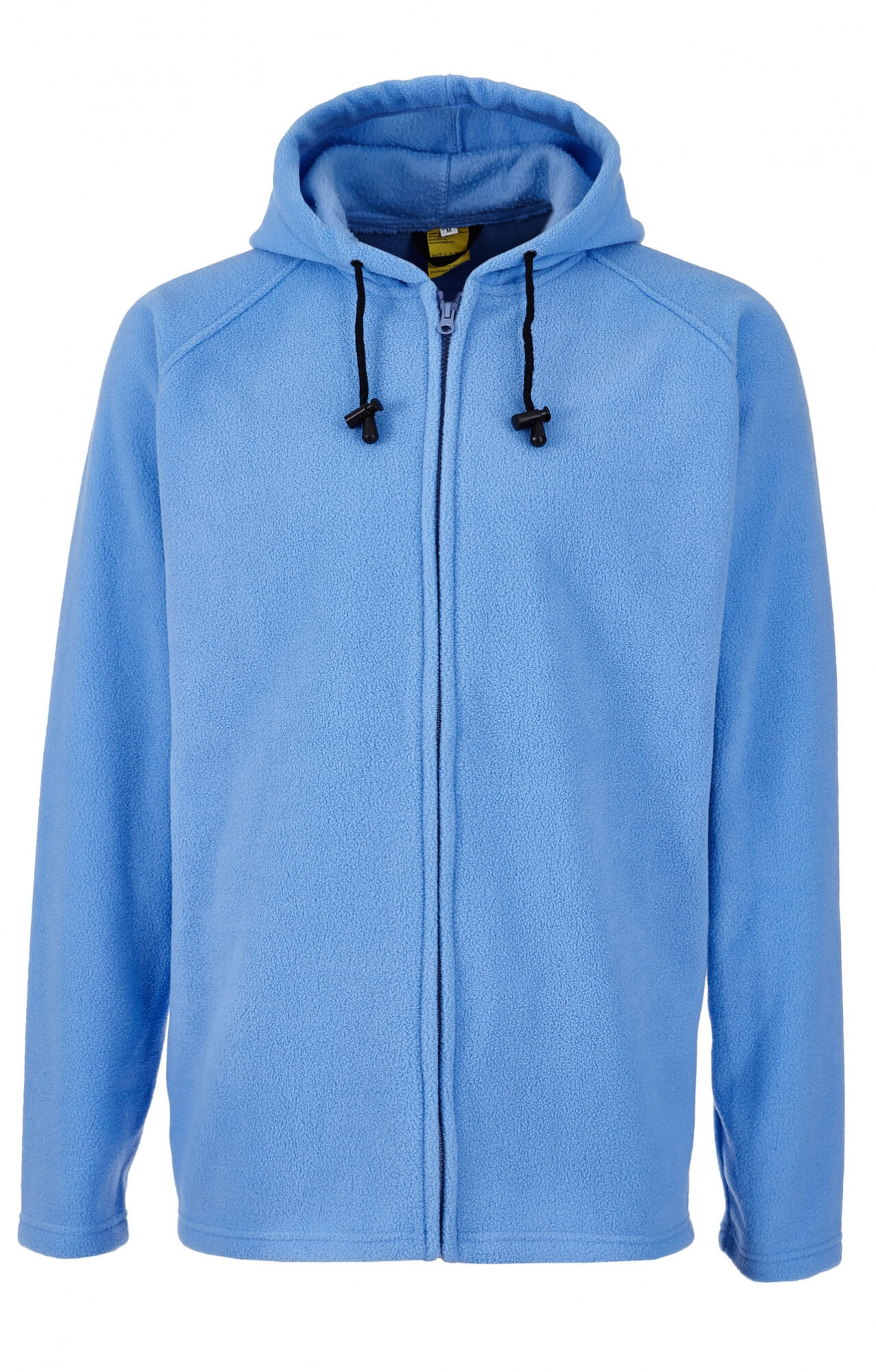 61321 Толстовка флисовая с капюшоном голубая  Одежда для промоакций  размер 56-58/182-188 Спецодежда 