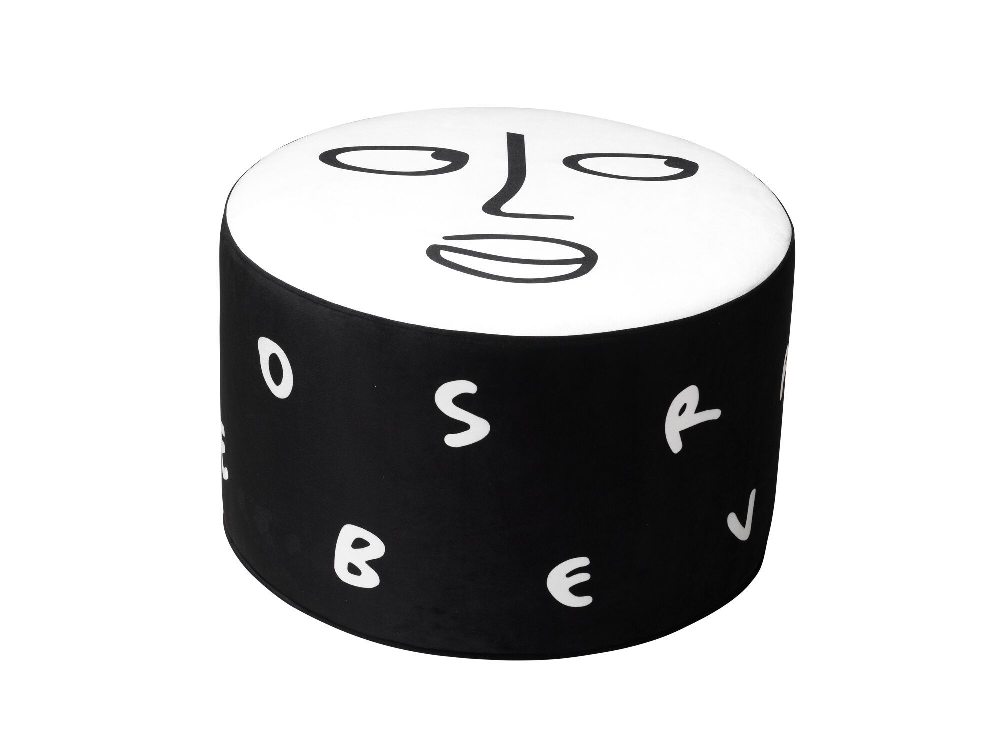 Круглый пуф Qeeboo Linescapes ARCH-00106830