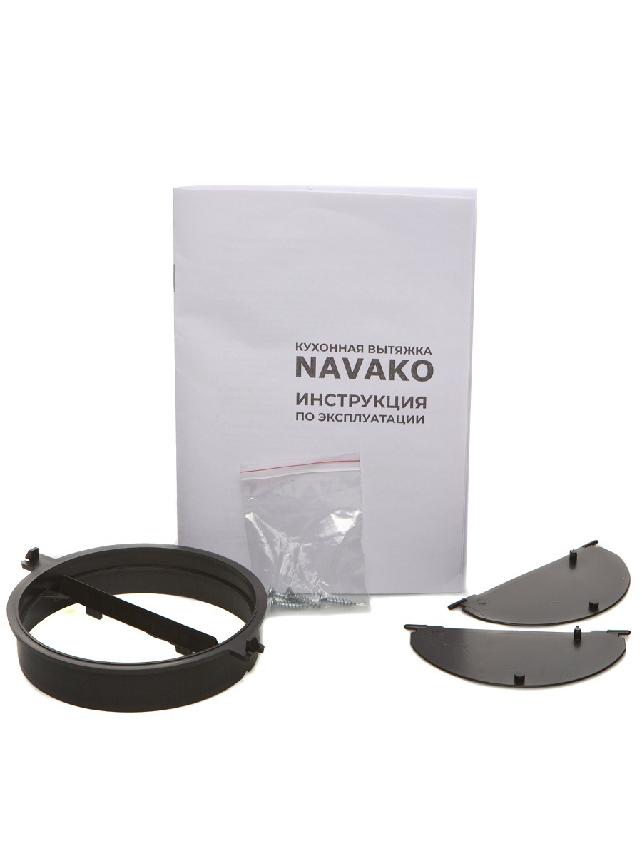 Вытяжка козырьковая Slope 50 White NAVAKO 17051 - Вид №5