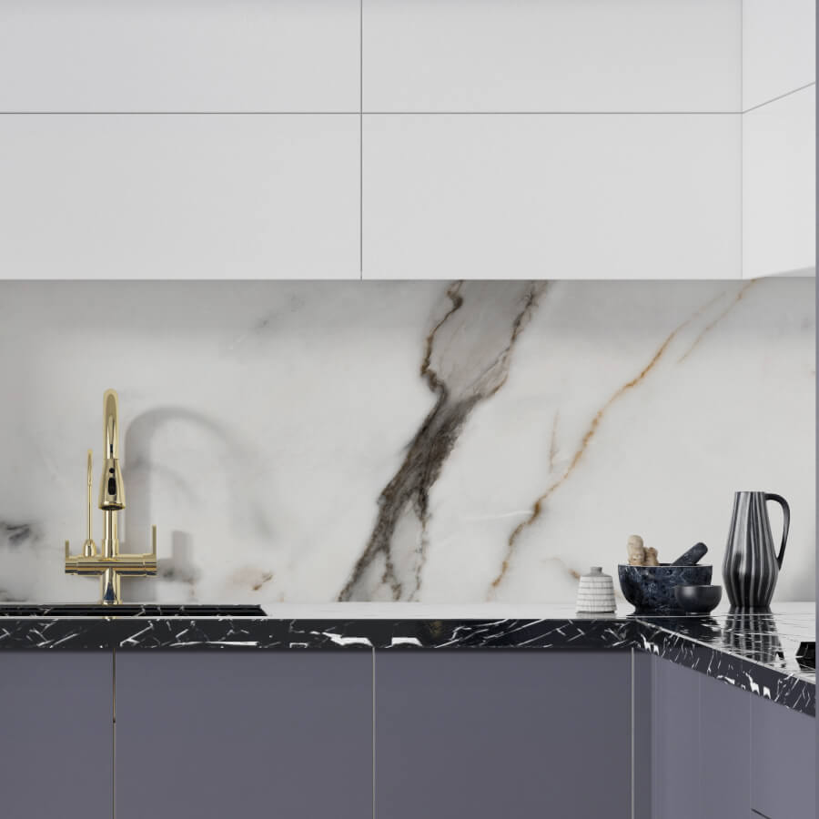 Панель ПВХ глянец Novita Wall Гималаи 1200*600*2,5мм (4 шт в упак) АКВАТОН STSR-297 - Вид №1