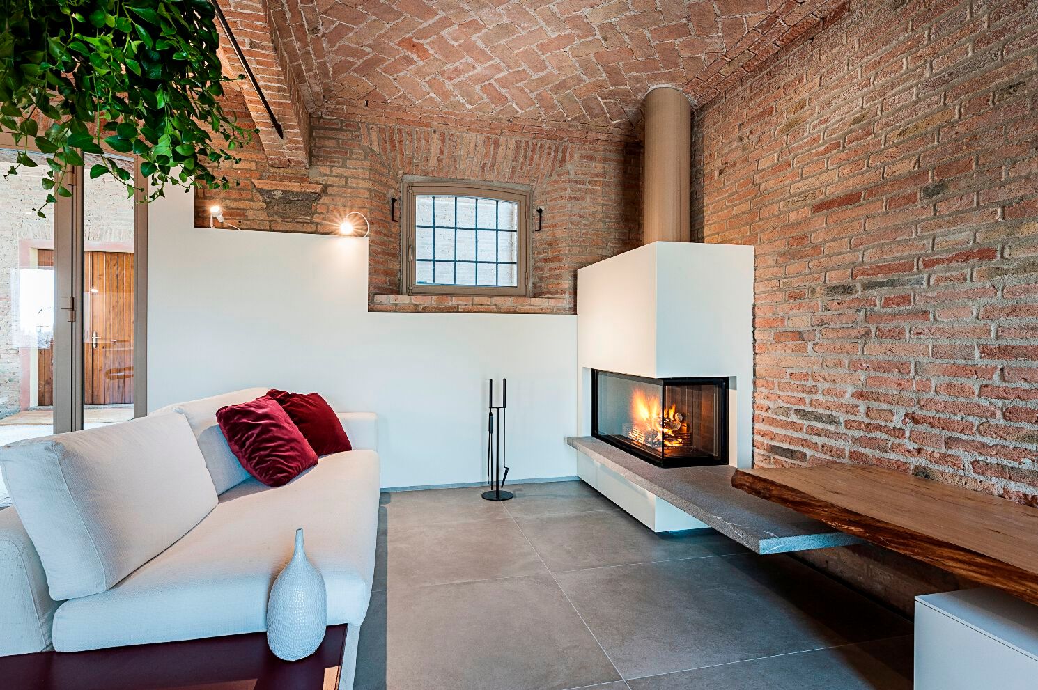 Стальной дровяной угловой камин RÜEGG RII ARCH-00078384 - Вид №8