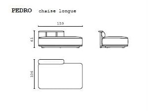 Тканевый модульный садовый диван CPRN HOMOOD Shapes Outdoor ARCH-00060483 - Вид №3