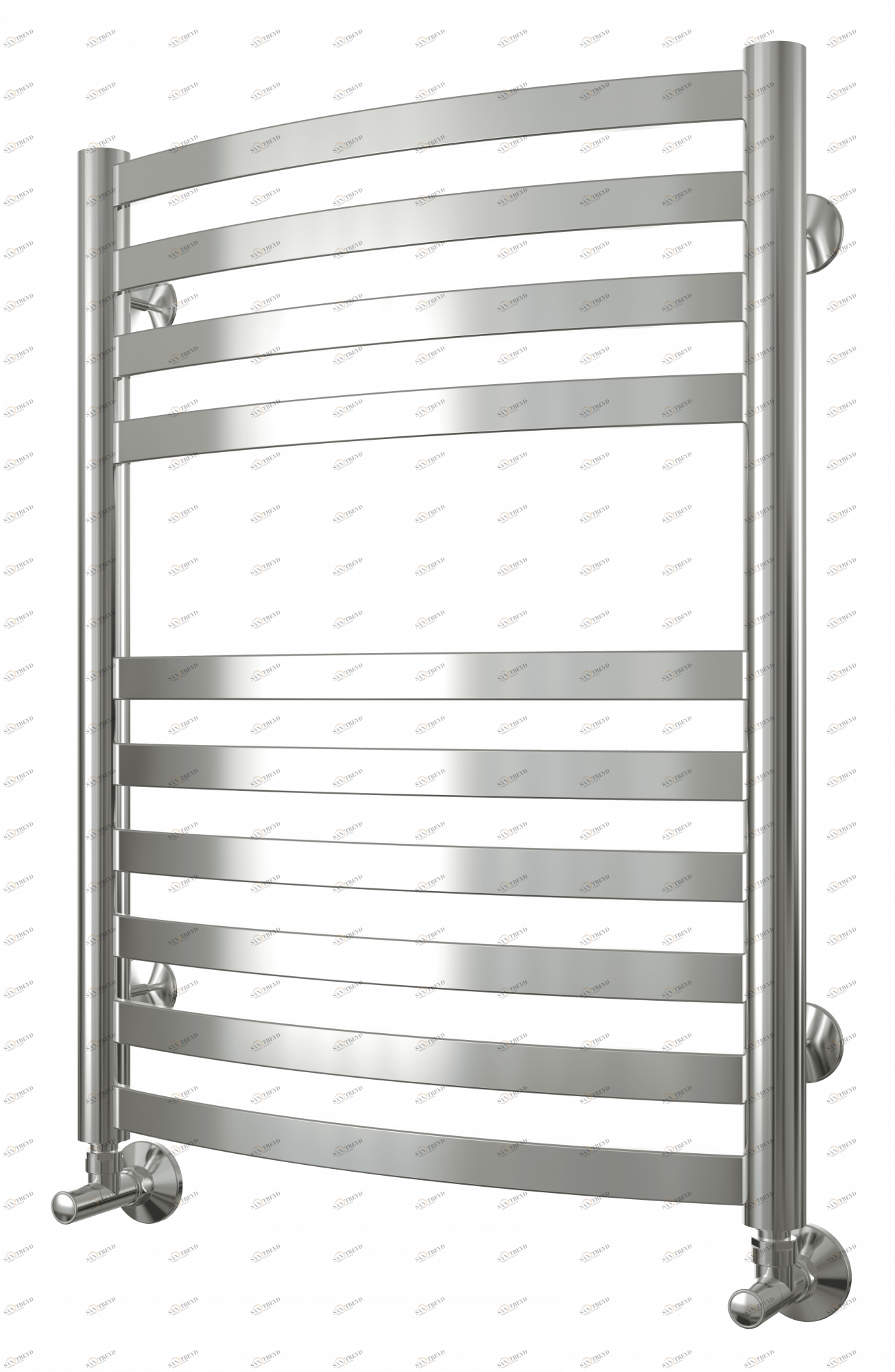 4620768886386 СТАНДАРТ Авиэль П10 500х696 (6+4) Полотенцесушитель TERMINUS RAL 9003 матовый