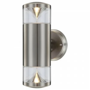 Уличный настенный светильник 28,5х15,5х11,5 см серебряный Ramon 32029 GLOBO RAMON 00-3895612 Серебро