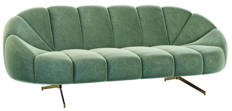 Jetclass 3-х местный тканевый диван Scott Jst306 - Вид №1