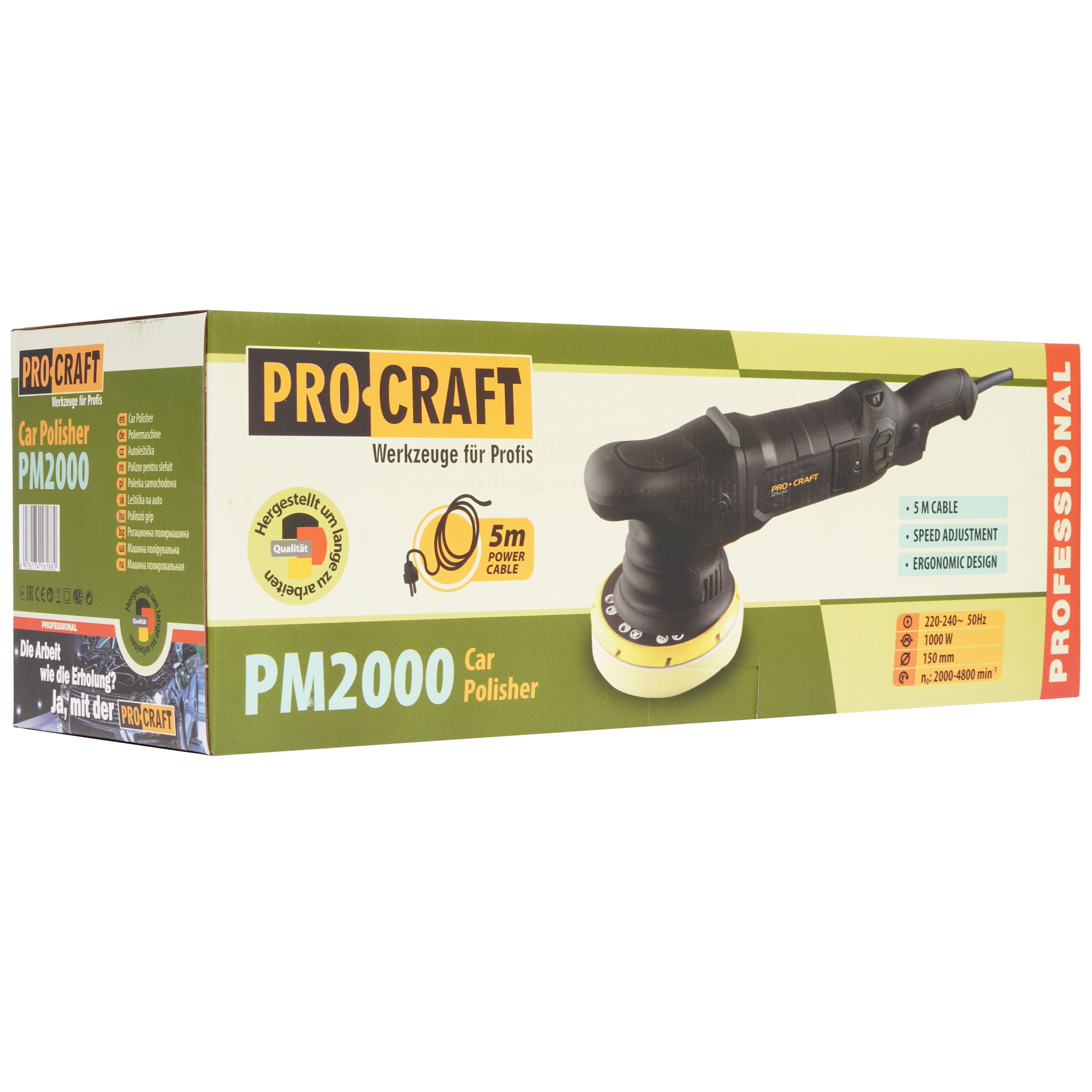 Полировальная машина Procraft PM2000 9277940 STDN-0040633 - Вид №7