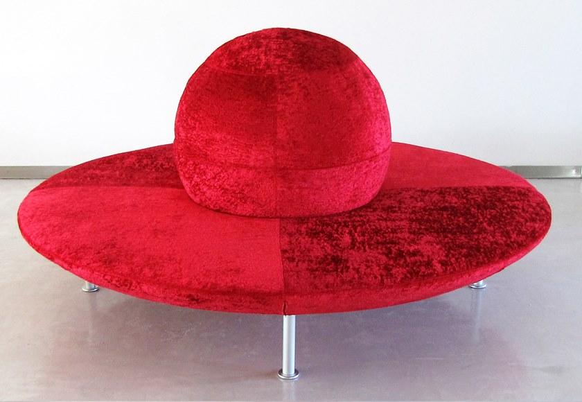 Giovannetti Изогнутый диван из ткани sun-id-1372320 - Вид №3