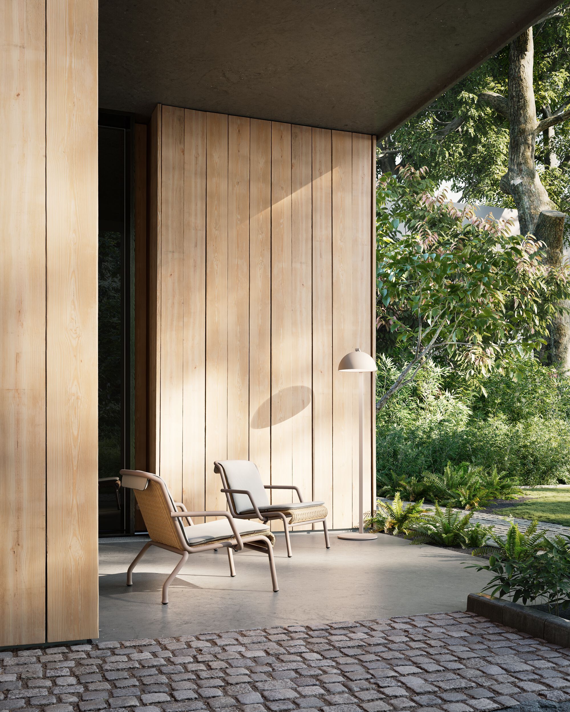 Садовый стул из ротанга и алюминия Kettal Eolias ARCH-00005855 - Вид №2