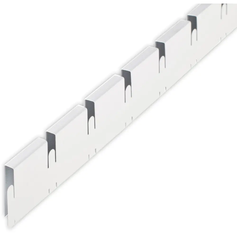 86162876 Комплект грильято 50x50x40 мм 1.2 м белый матовый STLM-1017528 АЛБЕС  - Вид №3