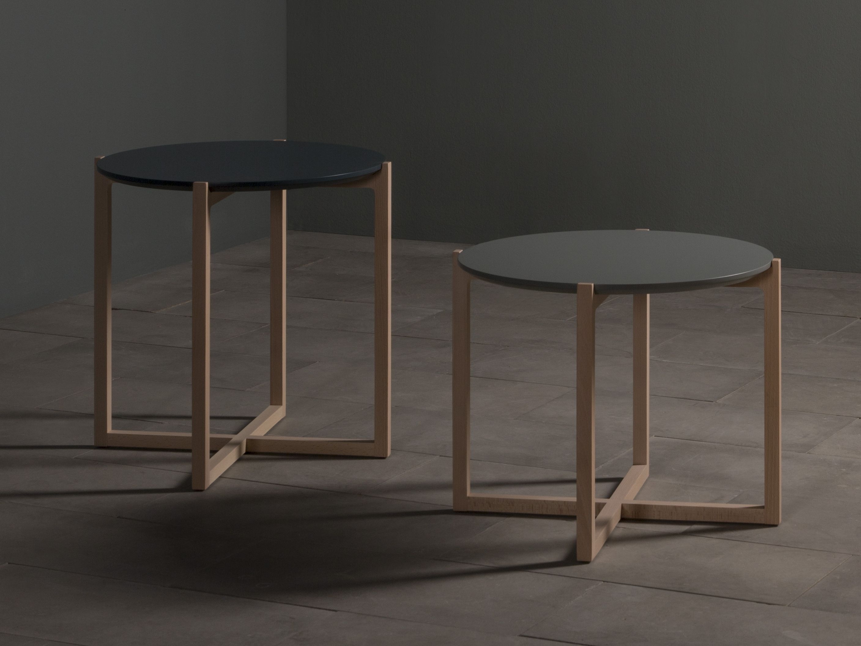 Круглый журнальный столик из МДФ Kendo Mobiliario Лотта ARCH-00115185 - Вид №4