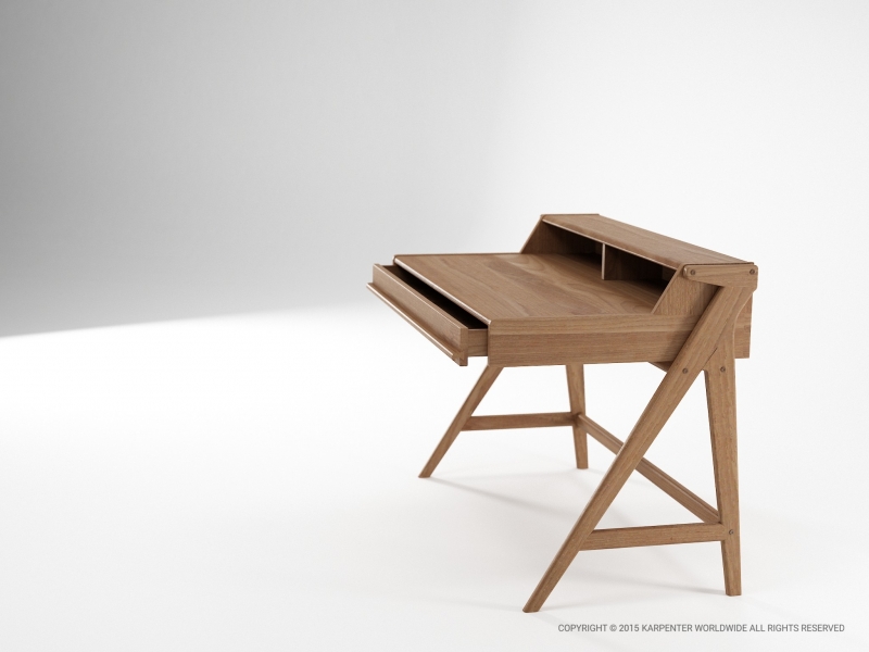 371_725 Письменный стол с ящиком и нишами Karpenter TRIBUTE - Вид №2