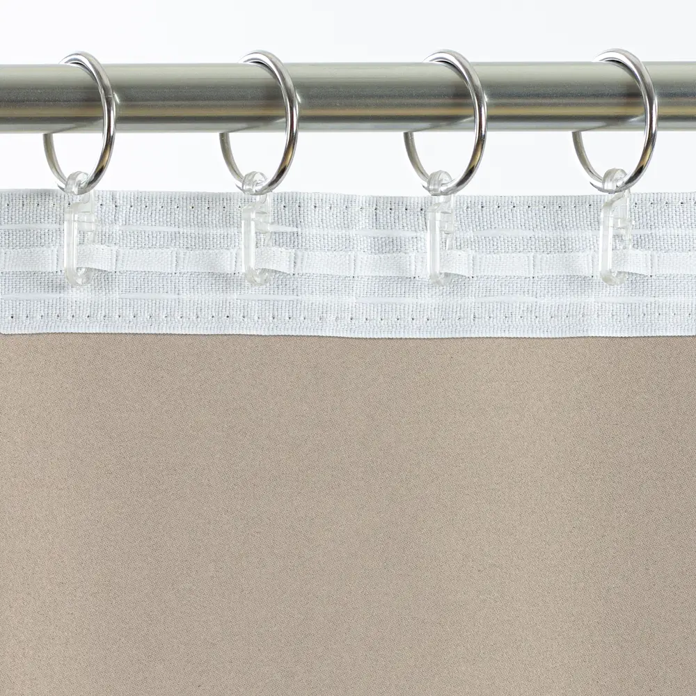 Штора Dora 200×280 см коричневая жаккард 89426358 MIAMOZA STLM-1582923 - Вид №4