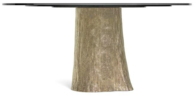 Ginger & Jagger Круглый обеденный стол из дерева и стекла Earth to earth sun-id-1374275 - Вид №1