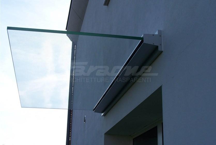 FARAONE Навес из алюминия и стекла с подсветкой Linea sun-id-1435559 - Вид №9