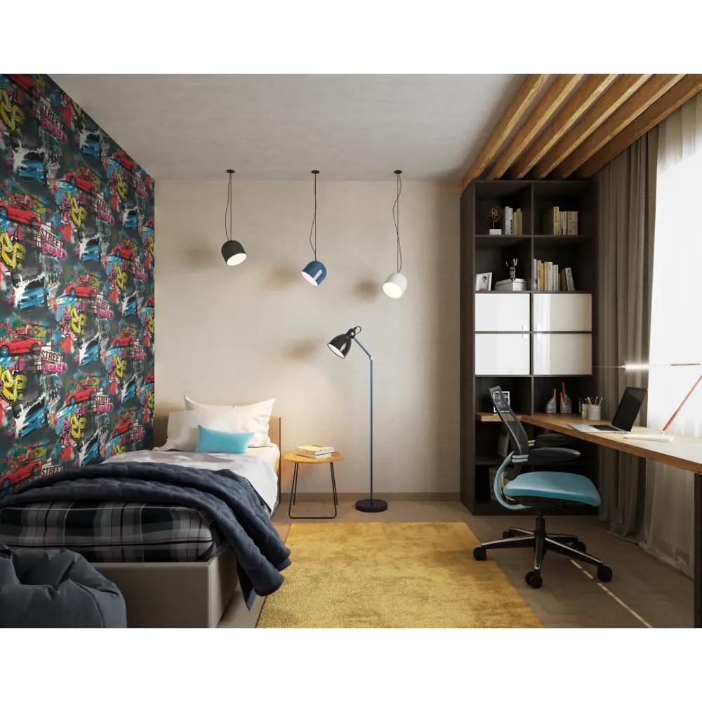 Обои флизелиновые Palitra Life Drive серые 1.06 м PL71141-14 STLM-2188587 - Вид №4