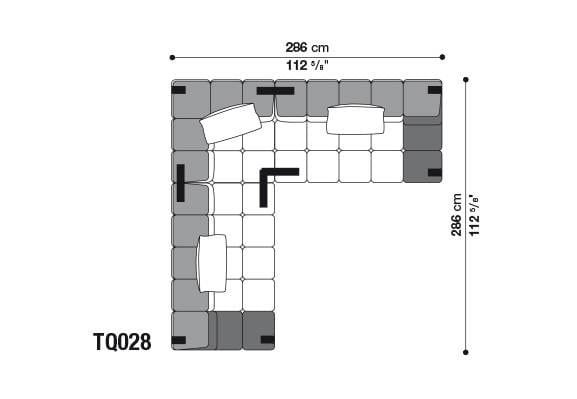 Модульный диван B&B Italia Tufty Time ARCH-00144354 - Вид №70
