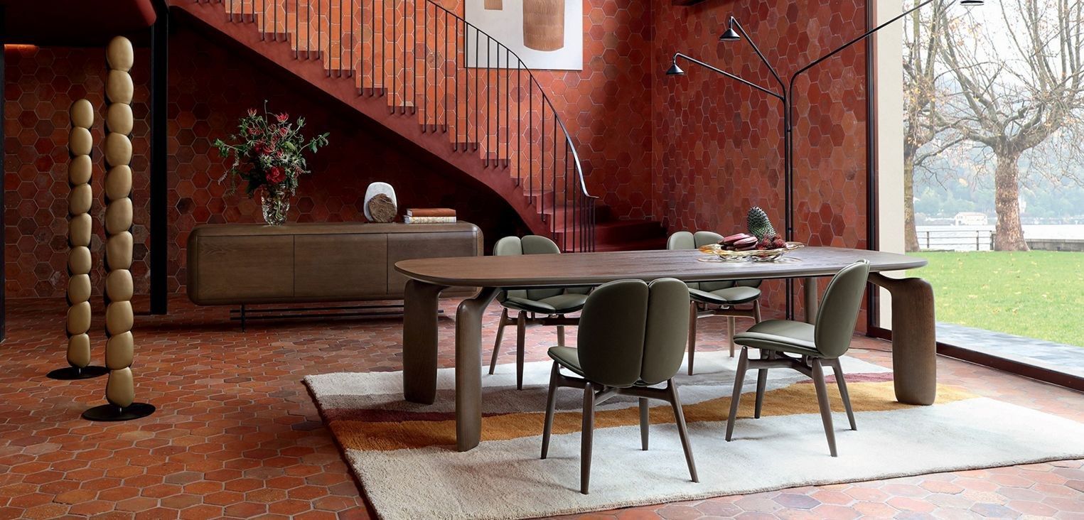 Кожаный мягкий стул ROCHE BOBOIS Целлюлоза ARCH-00143656 - Вид №3