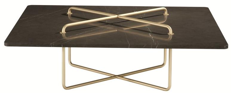 Roche Bobois Квадратный мраморный журнальный столик sun-id-1393134 - Вид №3