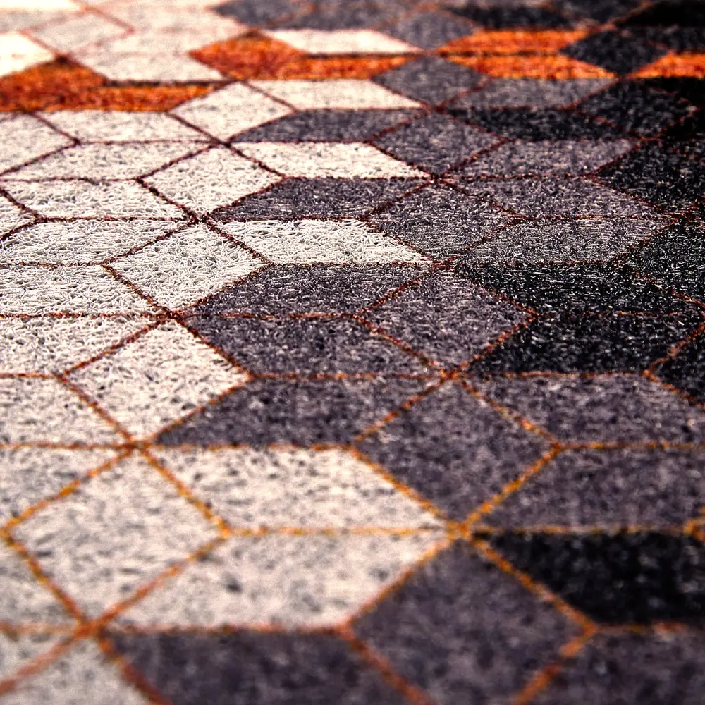 Santreyd - Вырезной придверный коврик ПВХ с графическим дизайном 60x90 см 88038566 STLM-0076601 - Вид №2