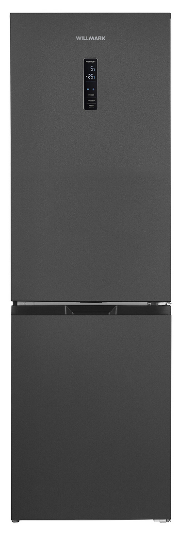 9194080 Холодильник с морозильником   WILLMARK RFN-557DIGT серый STDN-0098453