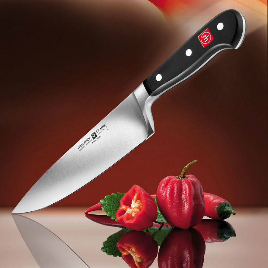 Нож кухонный «Шеф» Classic, 16 см WUESTHOF W458216 - Вид №1