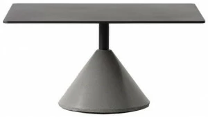 Bentu Design Журнальный столик из бетона с алюминиевой столешницей Ding C239051-c239041