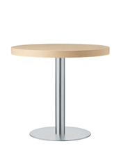 XT 478 Каркас стола с нижней крышкой из глянцевой или сатинированной нержавеющей стали. Колонна из глянцевой или сатинированной нержавеющей стали или бука. Et al. XT