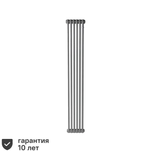 Радиатор трубчатый Irsap Tesi RT218000603A430 1735/65 6 секций боковое подключение сталь серый