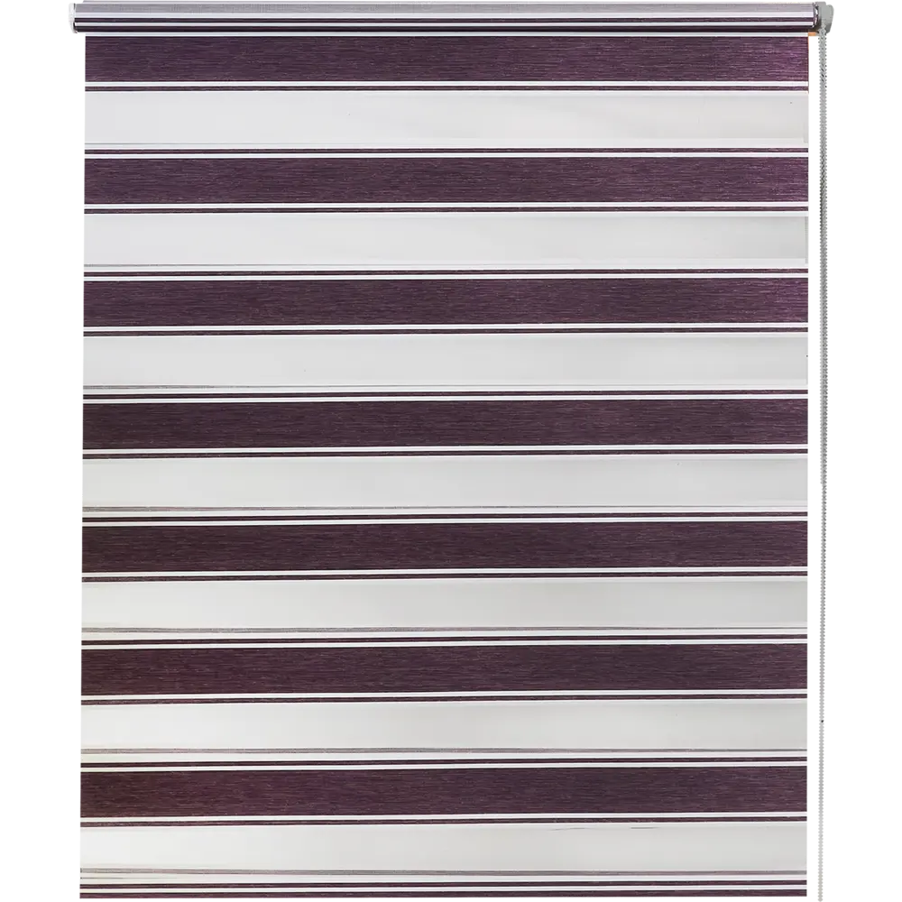 Штора рулонная день-ночь Дэли 70x160 см сиреневая MIAMOZA STLM-2093424