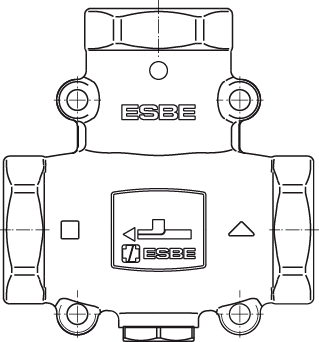 5102 64 00 VTC531Ротационные устройства » Esbe серии VTC500  - Вид №1