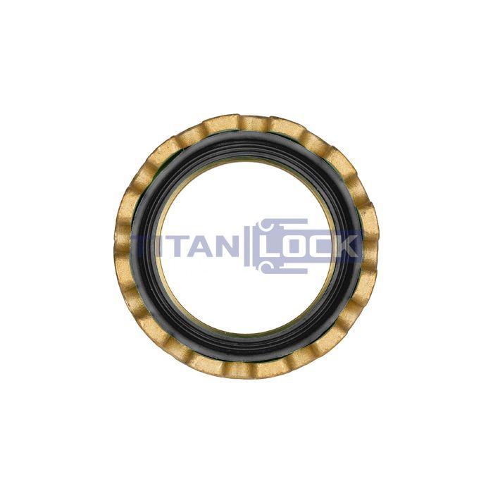 Соединение TankWagen, муфта (мама), латунь, TLMK100BR TITAN LOCK  - Вид №5
