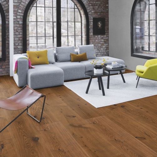 Инженерная доска Boen Chalet Antique Дуб Натур (Гладкая) 2000-4000х300 мм 2100420026 - Вид №10