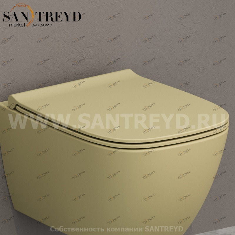 GN022SE Крышка сиденье для унитаза Ceramica Globo GENESIS