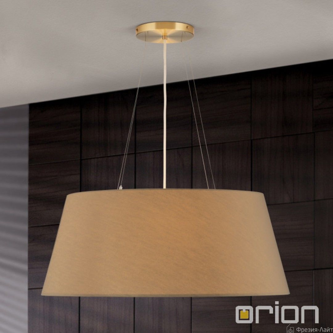 Orion HL 6-1653/4 MS-matt подвес c коричневым абажуром Shade 117812