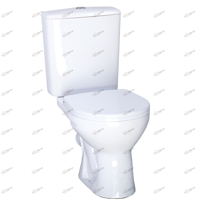 13805 Компакт унитаз с бачком Белый Лобненский Стройфарфор  Россия 