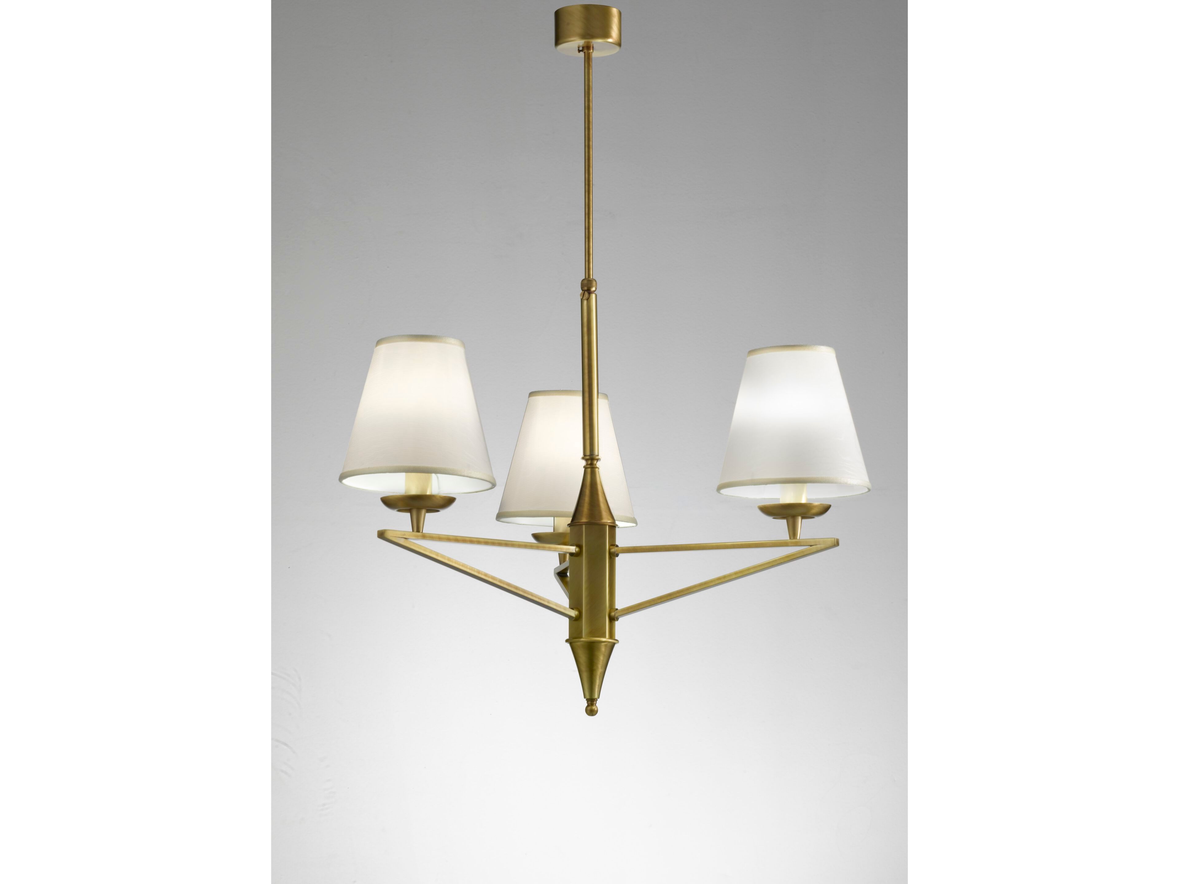 Латунный подвесной светильник Cremasco Illuminazione 7411/3S ARCH-00038609 - Вид №1