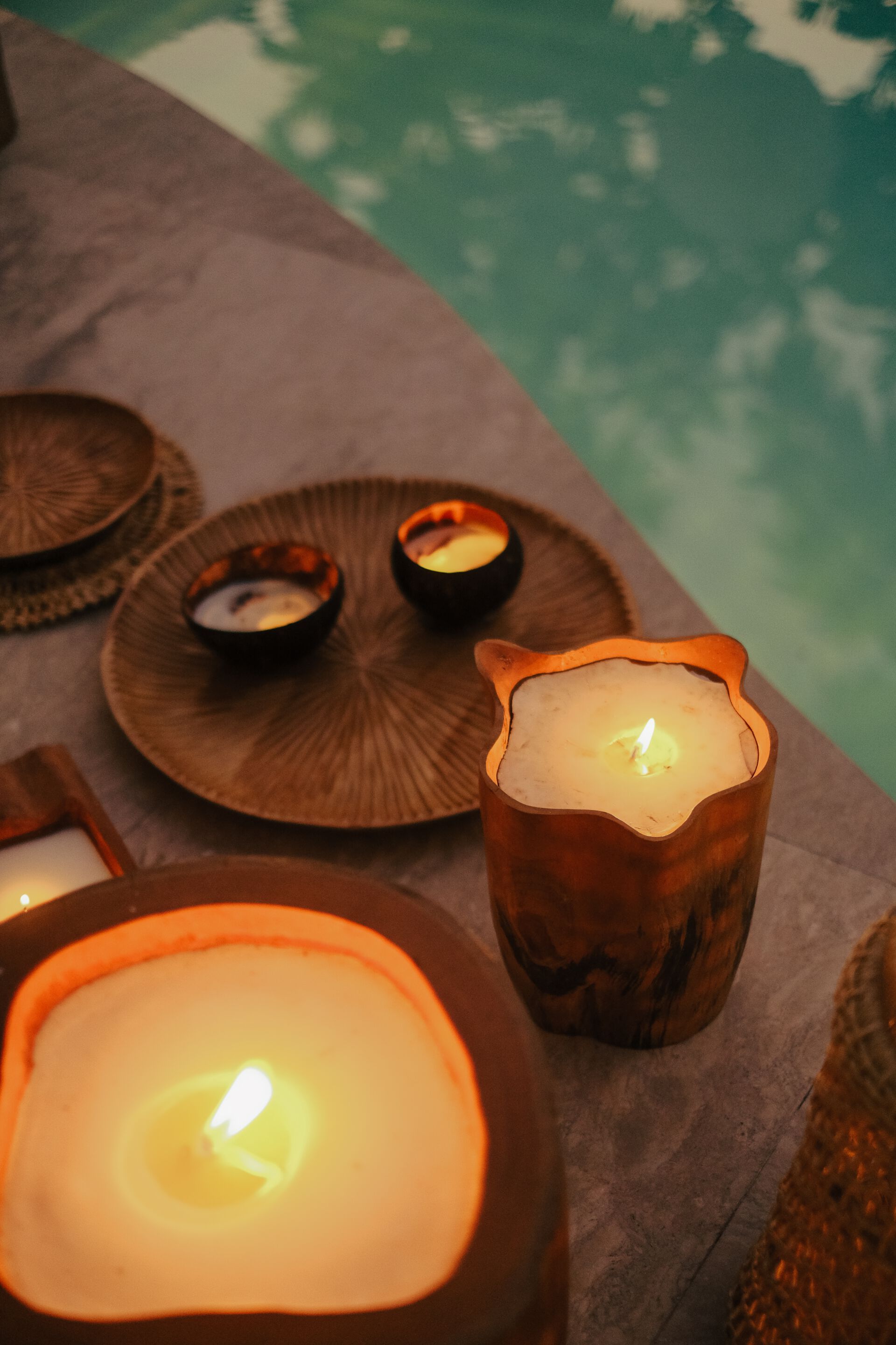 Свеча из тикового дерева cbdesign Accessories ARCH-00121714 - Вид №4