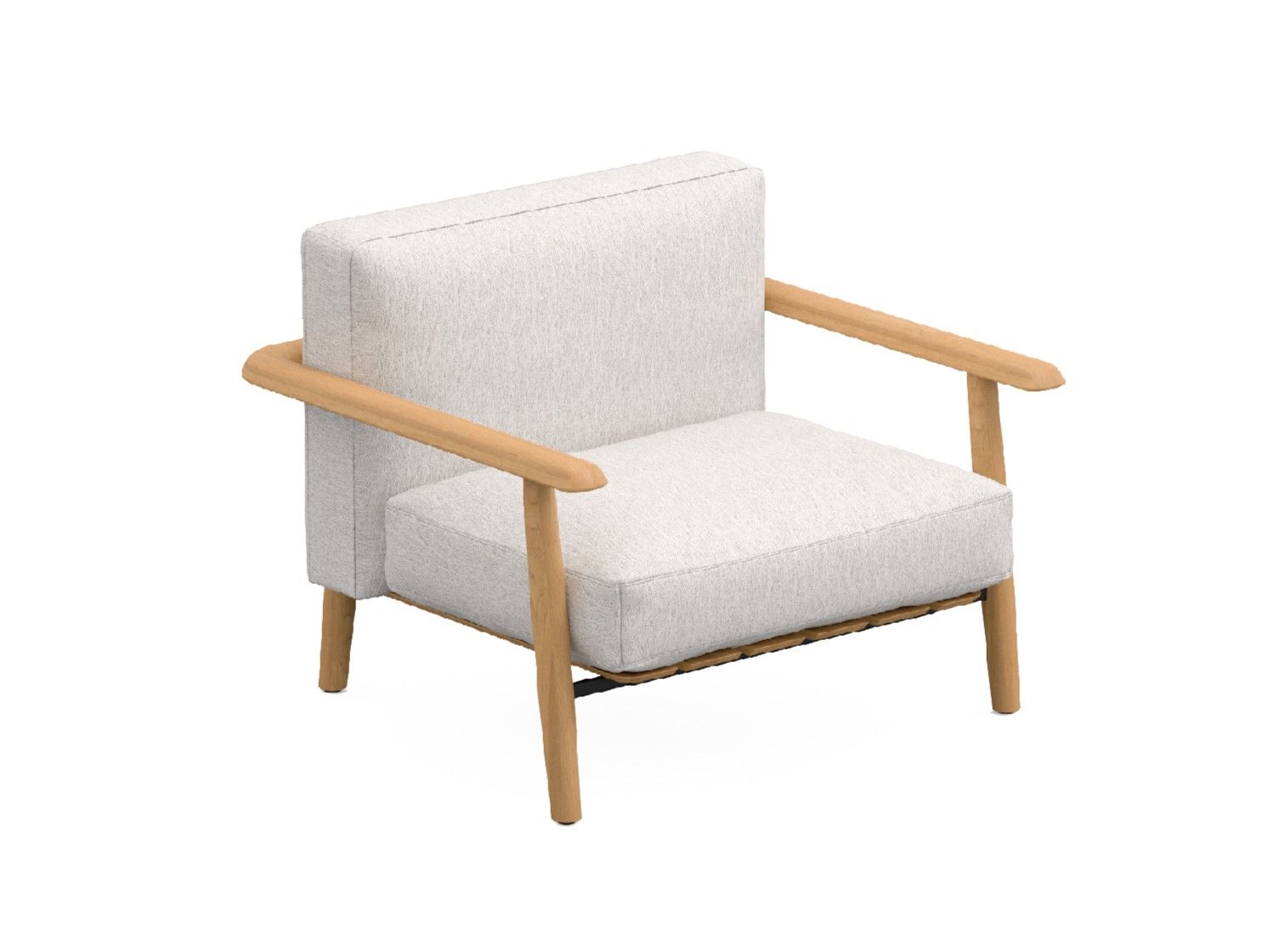 Тканевое садовое кресло с подлокотниками Royal Botania Mambo Lounge ARCH-00106978