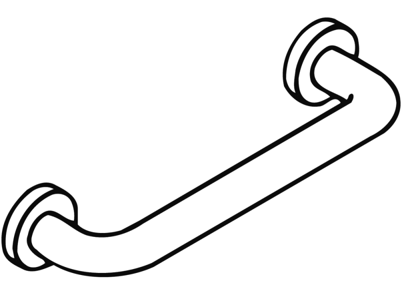 477.31.200 ручка или полотенцесушитель HEWI Serie 477/801  - Вид №2