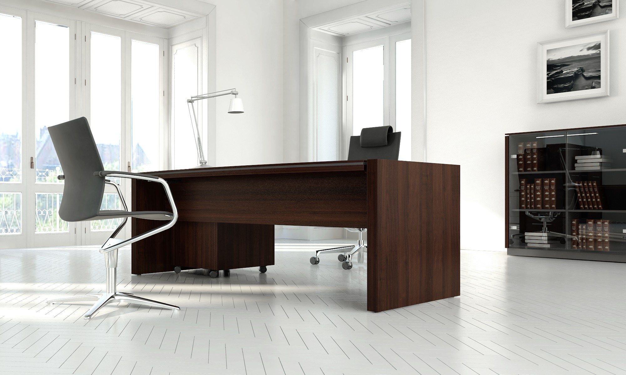 Прямоугольный стол из меламина MDD ARCH-00073144 - Вид №5